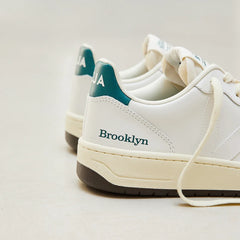 V-10 LEATHER BROOKLYN WHITE BRITTANY