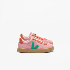 VOLLEY ELASTIC LACES SUEDE VEJA X JELLY MALLOW MARY