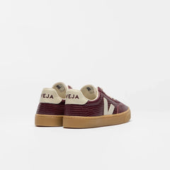 VOLLEY ELASTIC LACES LEATHER AMARANTE PIERRE
