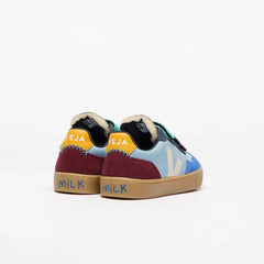 V-90 LEATHER VEJA X MILK STEEL PIERRE