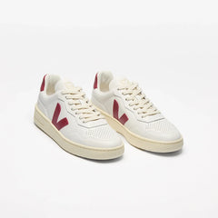 V-90 LEATHER WHITE MARSALA