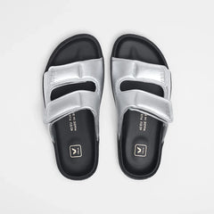 ETNA BOLD LEATHER SILVER