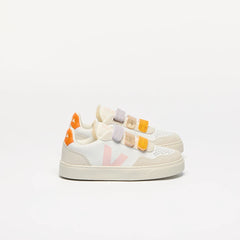 V-90 LEATHER MULTICO WHITE PETALE